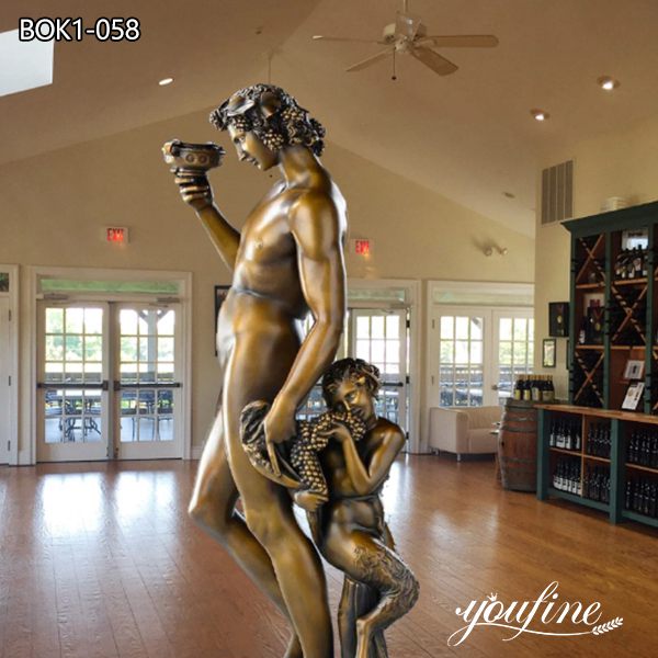 Bronze Bacchus statue wholesale price