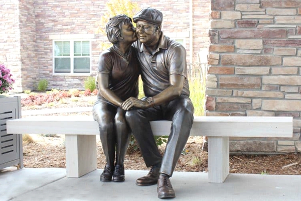 Custom bronze figure sculpture sculpted in our workshop