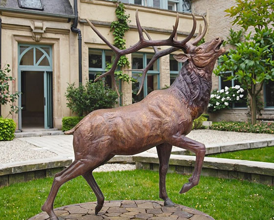 Bronze deer statue wholesale bulk order