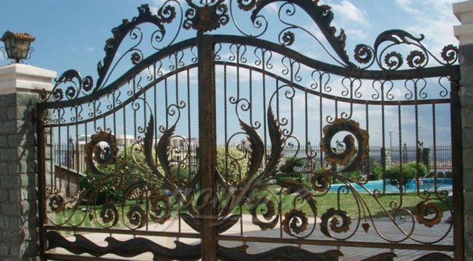 Decorative Wrought Iron Gate Designs